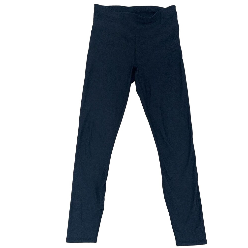 Fabletics Navy Blue High Waisted Performance Leggings Yoga Pants Womens Size S